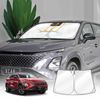 Windscreen Sun Shade For Chery C5 2025-onwards Blocks Uv Rays Foldable Custom Wind Screen Sun Visor Protector