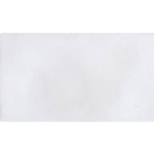 Practa Solutions 7.5 x 10 cm White Ripple Ceramic Wall Tile Sample 
