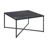 Modern Furniture KOLINA Glass Coffee Table 80cm - Black