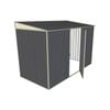 Build-a-Shed 1.5 x 2 x 3m Single Hinged Side Door Skillion Shed - Grey