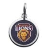 Afl Pet Id Tag - Brisbane Lions - Engravable - 25mm Diameter