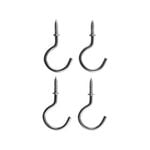 Everhang 21mm Zinc Plated Cup Hook - 4 Pack