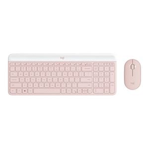 Logitech Mk470 Slim Wireless Keyboard And Mouse Combo - Rose [920-011326]