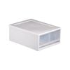 Inabox 34 x 27 x 14cm White Twin Vertical Stackable Drawer