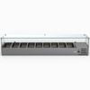 Fed-x Flat Glass Salad Bench  - Countertop Prep Fridges (xvrx2000/380)