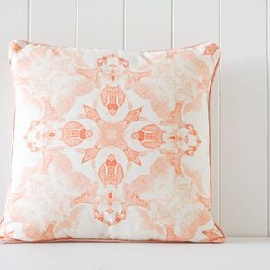 Rayell Indoor Square Cushion Illusion Orange 45x45cm