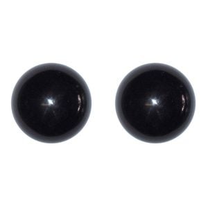 2PK Formula Sports 2" Size Resin Plain Black Billiard Ball