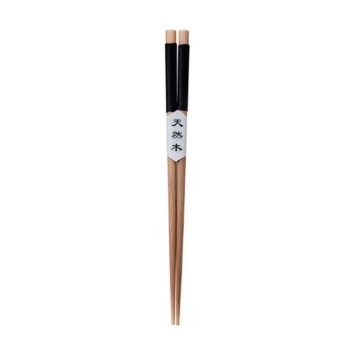 Anygleam Wooden Black 4pairs Wooden Sushi Chopsticks Reusable Kitchen Tableware