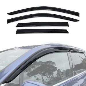 AUSGO Luxury Weather Shields for Volkswagen Touareg 2019-Onwards Weathershields Window Visors Wind Deflectors
