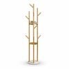Marble & Metal Coat Rack Stand Heavy Duty