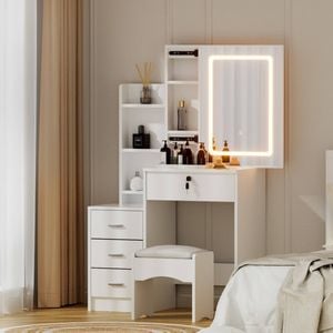 Artiss Dressing Table Vanity Desk White