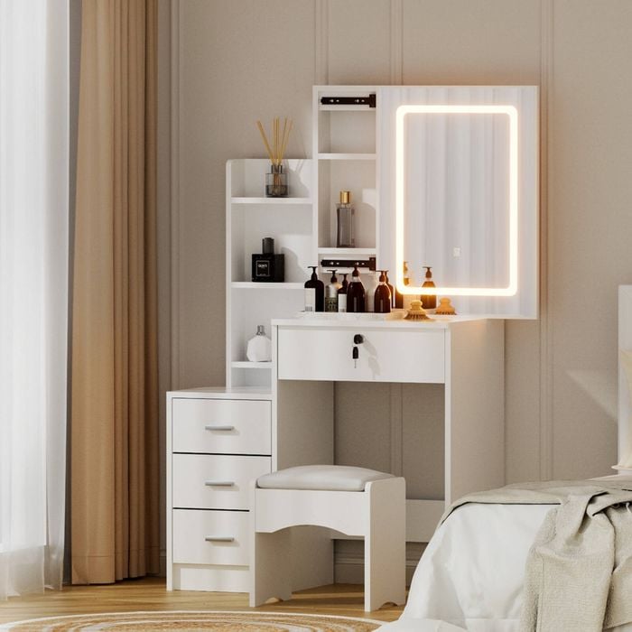Artiss Dressing Table Vanity Desk White
