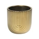 Moda 14.5cm Gold Rainbow Indoor Ceramic Planter