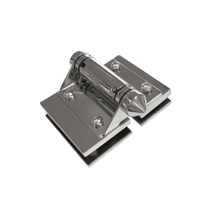 ProtectorAl Stainless Steel Glass To Glass Hinge Set