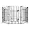 Hakuna Pets Black Wire Pet Playpen
