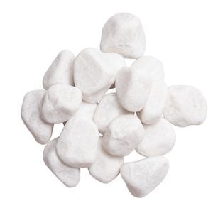 Tuscan Path 15kg 50-80mm Snow White Decorative Pebble