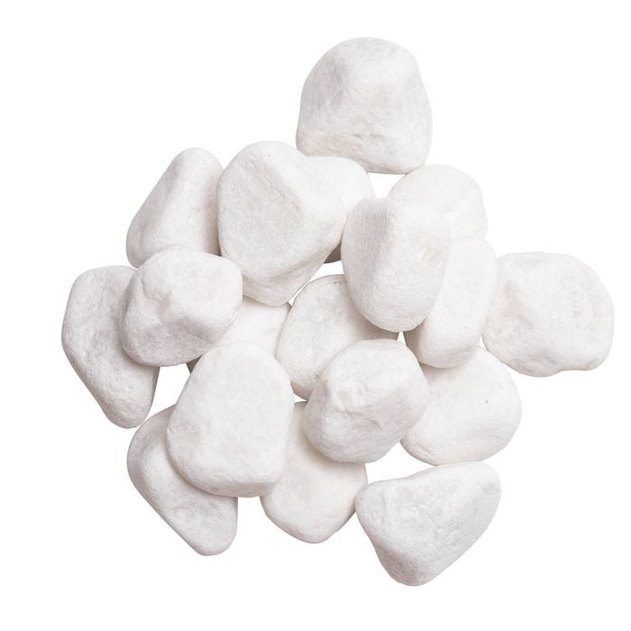 Tuscan Path 15kg 50-80mm Snow White Decorative Pebble