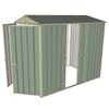 Build-a-Shed 1.5 x 2.3 x 2.3m Single Sliding Side Door Gable Shed - Green