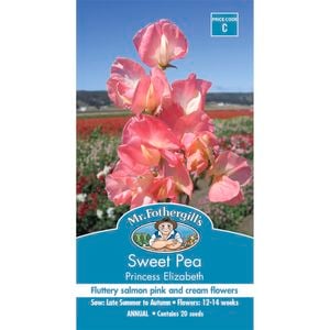Mr Fothergill's Sweet Pea Princess Elizabeth Seeds