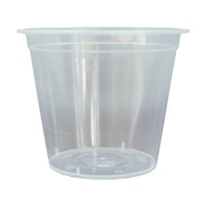 10x 25pc Partyware Reusable Frosted Plastic Cups Set 275ml Clear