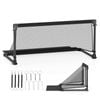 Costway 100x50x47cm Soccer Goal Kid Pop Up Soccer Net