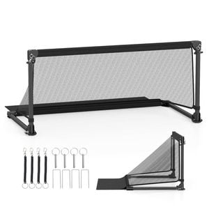 Costway 100x50x47cm Soccer Goal Kid Pop Up Soccer Net