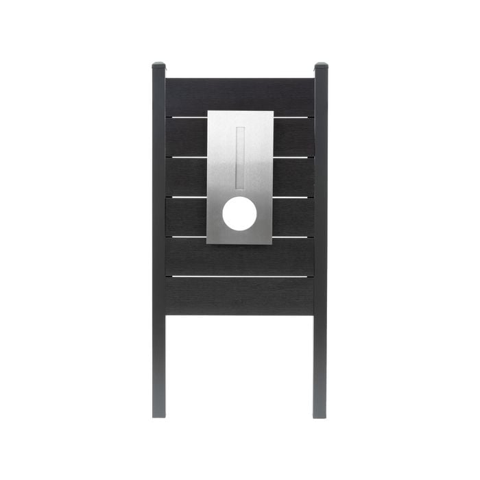 Northcote Pottery Caloundra Charcoal Letterbox