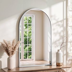 Embellir 86x50cm Arched Wall Mirror Vanity Makeup Home Decor