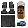 3D Floor Mats Boot Liner Set for Volvo XC40 2018-Onwards  Cargo Car Trunk Luggage Tray