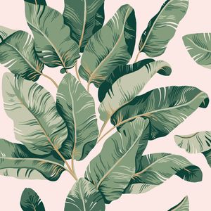 Wallpaper Trader Tom Palms Wallpaper Roll 10.05m X 53cm, Emerald Green
