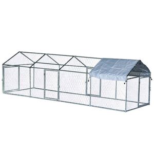 YES4PETS 4M Large Outdoor Chicken Coop Pet Cage Cat Run Rabbit Guinea Pig Hen Poultry Enclosure