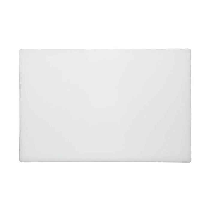 Hygiplas Chopping Board Antibacterial Low Density White 450x300x10mm Commercial Kitchen Food Prep