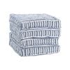 Nicola Spring Garden Chair Seat Cushions - 40cm x 40cm - Pack of 4