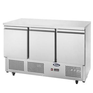 Atosa 3 DOORS TABLE SALADETTE FRIDGE 1365 MM ESL3851