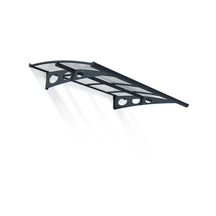Canopia 2235 x 1390mm Aluminium Bracket Polycarb Herald Canopy - 2235mm x 1390mm