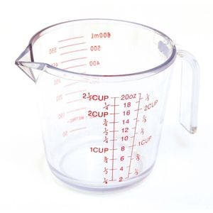 Cuisena 300ml Plastic Measuring Jug Baking/Kitchen - Clear