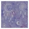Dreamcatcher Purple/Silver Wallpaper  53cm x 10.05m
