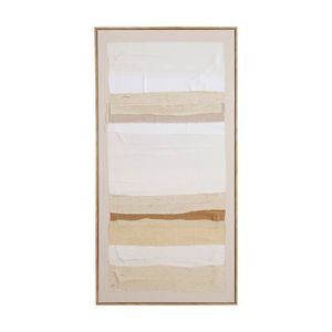 1825 Interiors Taupe Lines I Oil On Canvas Hand-Painted Painting Art 120x60cm