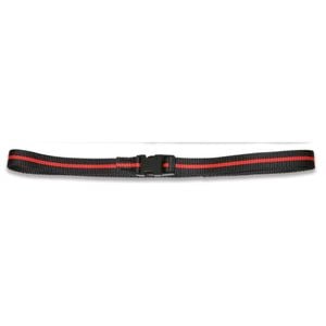 Taurus Leather Webbing Belt With Side Release Buckle 25mmX140cm