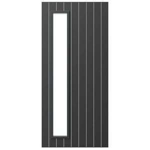 Thermtek 2040 x 820 x 41mm Parkwood Aluminium Entrance Door ATVV10C