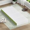 STARRY EUCALYPT Folding Mattress 4-Fold Foldable Foam Mesh White