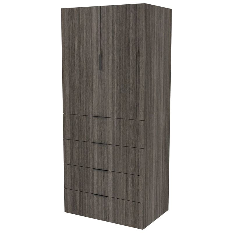 Lugna 2048 x 900 x 580mm Storm Hanging 4 Drawers Double Door Storage Cabinet