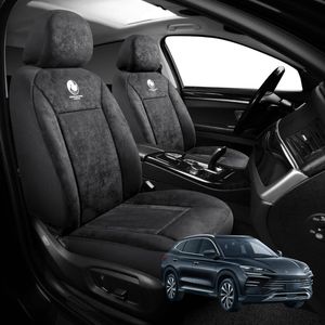 Australian Goose Edition Front Seat Covers for BYD Sealion 6 2024 - Current (SA3) - Suede, Universal Fit - Black