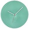 NeXtime Mousse Silent Wall Clock Glossy Green Dial 40x40x4cm Polyresin Case