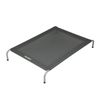PaWz Raised Dog Bed Large Outdoor Pet Cot Teslin Mesh 105x80x20cm,Grey