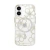 Case-Mate Floral Gems MagSafe CaseFor iPhone 16 - Gold