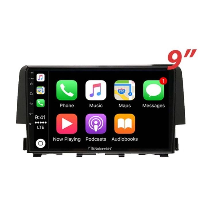 Nakamichi W9 Receiver To Suit Honda Civic 2015 Onwards