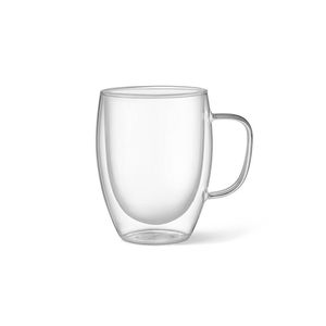 Barista Cafe Double Wall Thermal Glass Mugs Set of 2 300ml Baccarat
