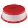 Avanti 26cm Plastic Microwave Food Cover Anti-Splatter Splash/Spill Guard Red