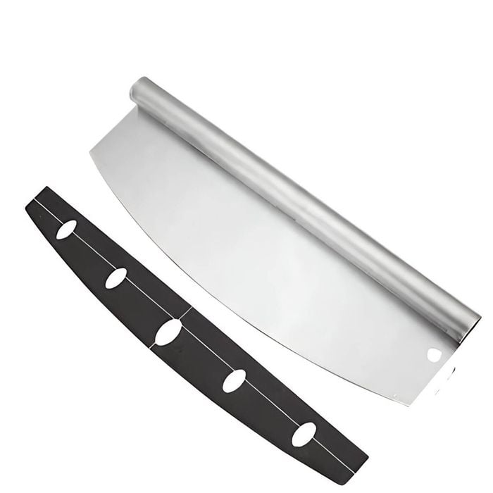 Anygleam 35*11 Inch Pizza Cutter Stainless Steel Sharp Pizza Tools With Protective Cover